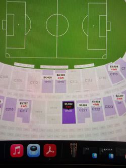 South Africa vs Canada @ Sofi Stadium June 28 VIP 220 row 5