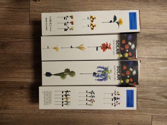 Solar Garden Flower Lights