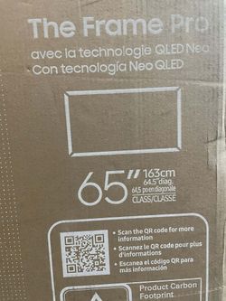 Samsung - 65” Class LS03FA The Frame Series QLED 4K UHD Art Mode SamsungVision AI Smart TV