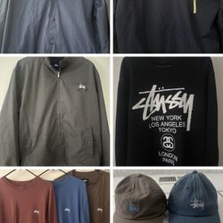 Stussy LOT | Jackets, Sweater, LS Tees, Dad Hats
