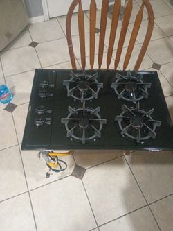 All Black G&E Stove Top!