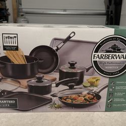 Brand New Faberware 17-Piece Cookware Set – Never Used!