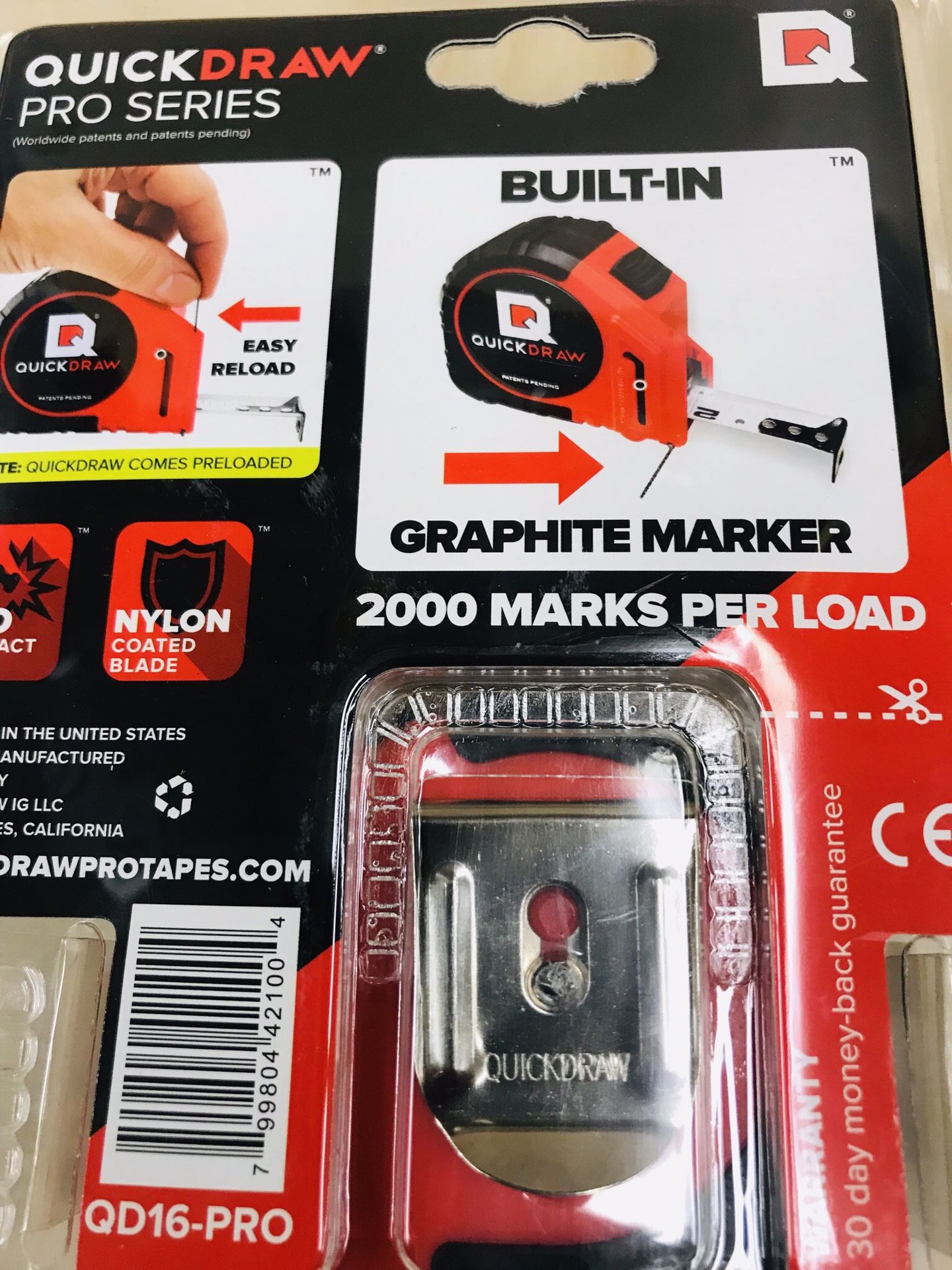 16’ Marking tape measure - By QuickDraw