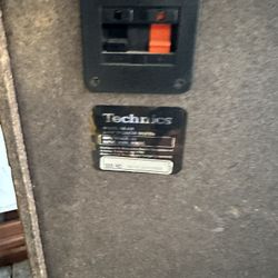 Speakers- Technics A51