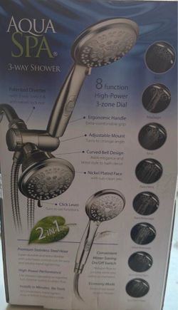 Shower system - Aqua spa 3-way