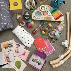 Lovevery play gym and toys