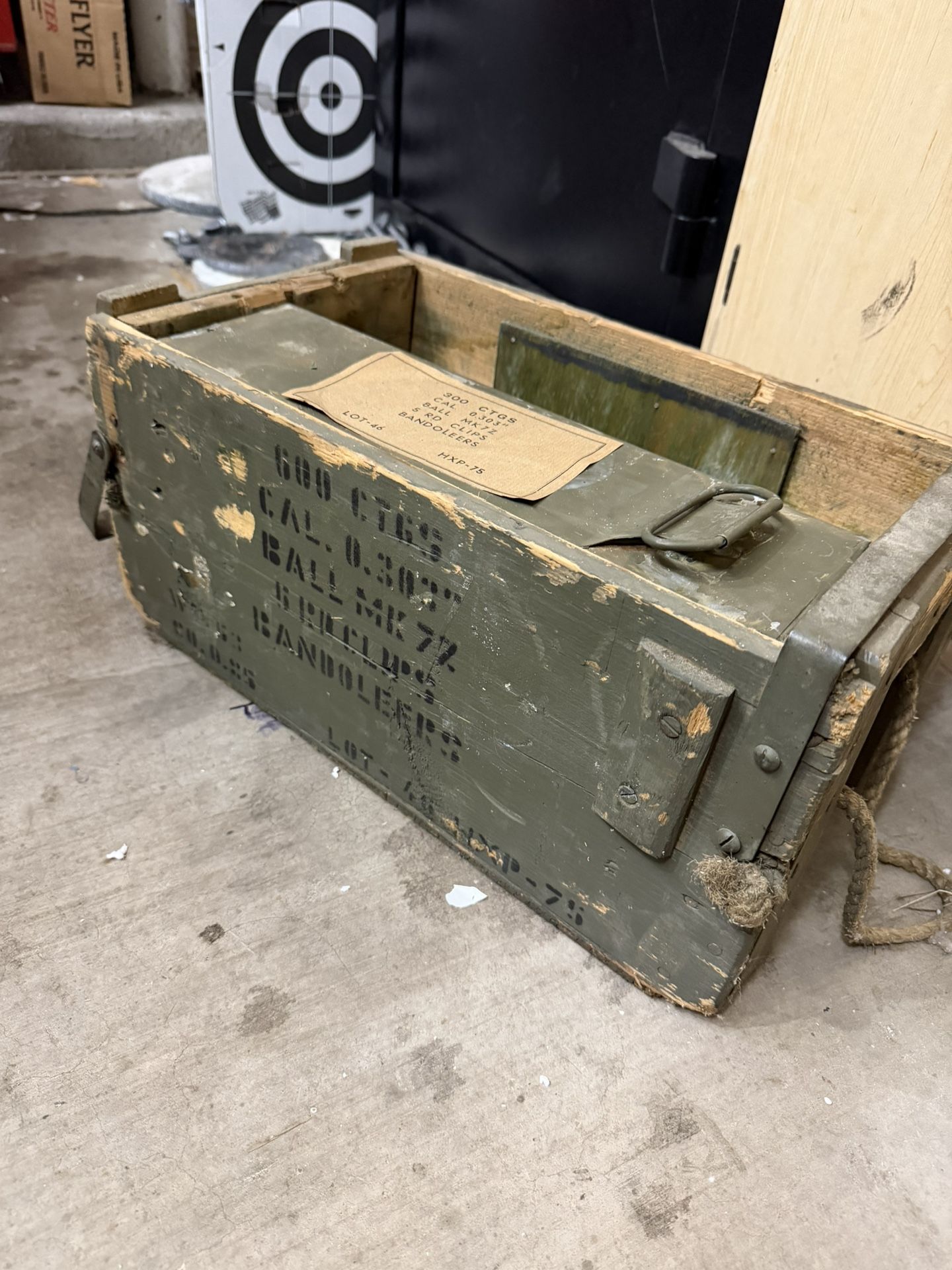 WW2 British 303 Ammo Crate