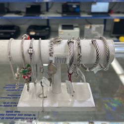 Pandora And Silver Bracelets 