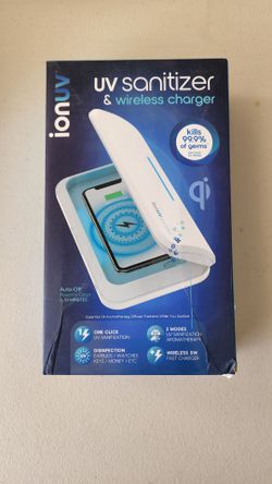ionUV UV Sanitizer & Wireless Charger