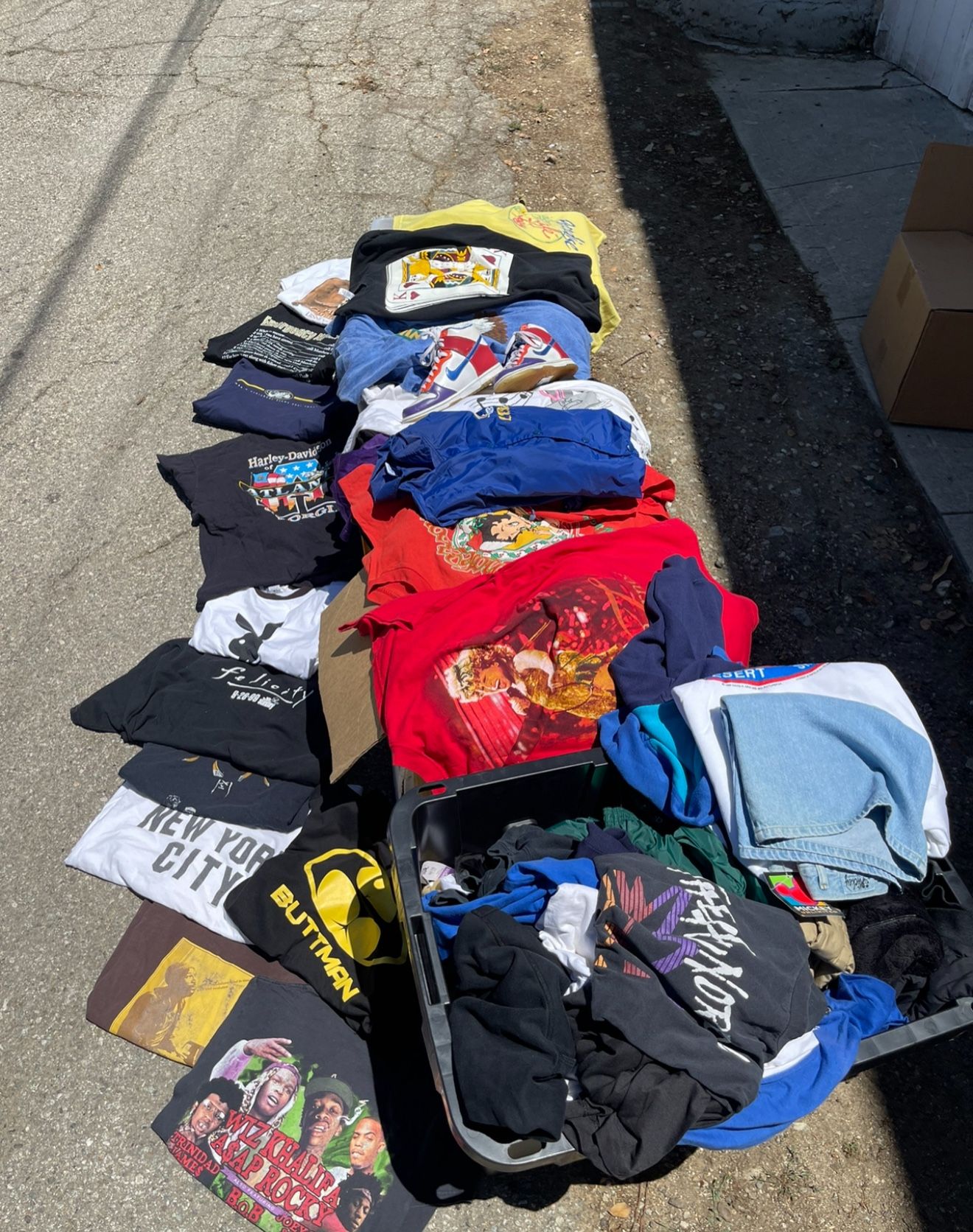 Vintage Clothes - Garage sale