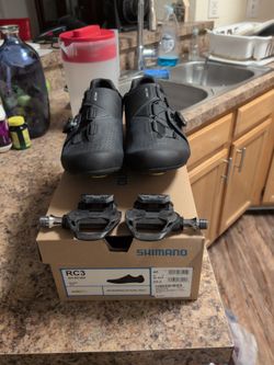 RC3 Shimano negro . US 11-11.5 y ultegra carbon pedal