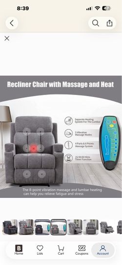 Messaging recliner