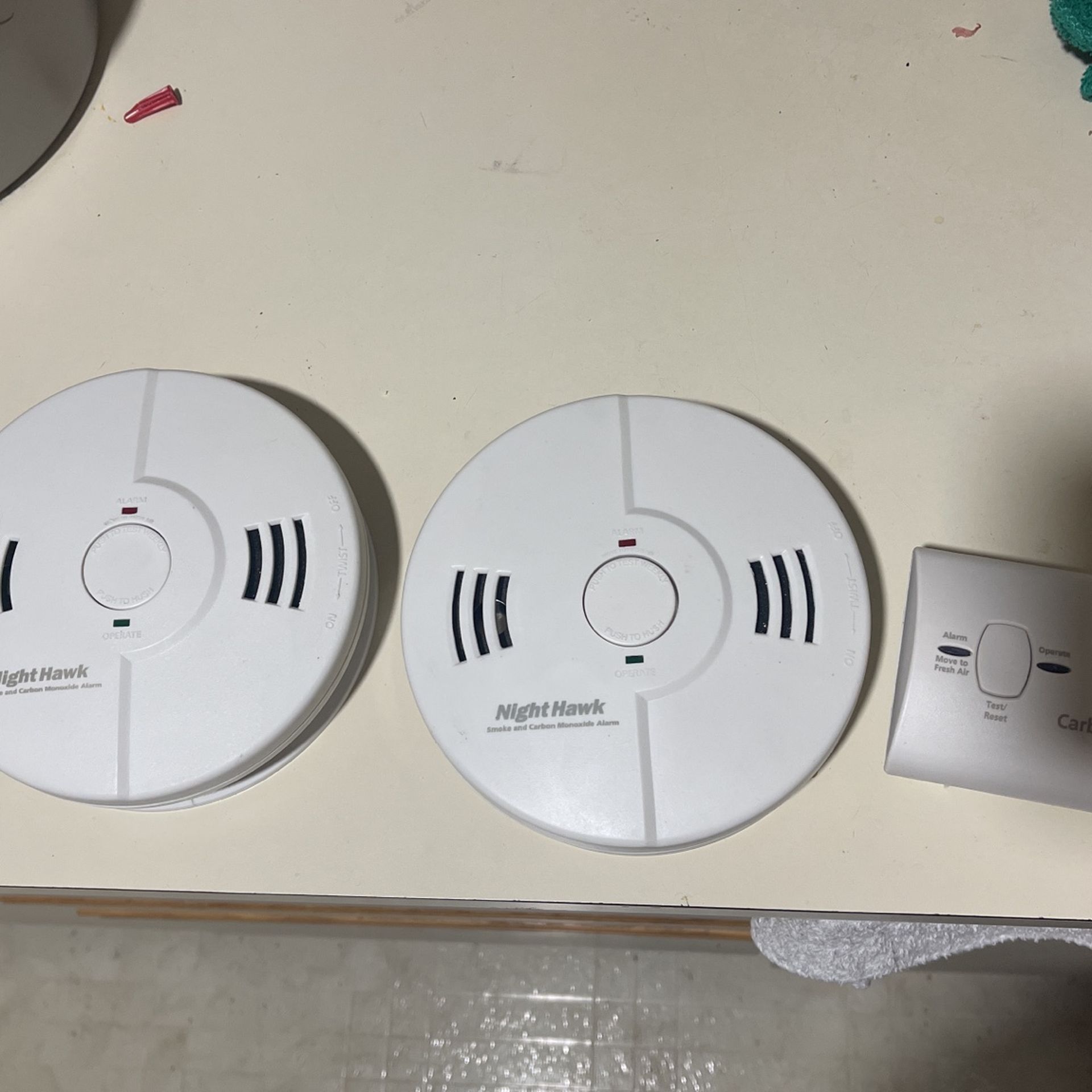 Fire and Carbon Monoxide Alarm