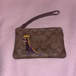 Coach Basquiat Wallet Wristlet