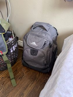High Sierra Gray Backpack