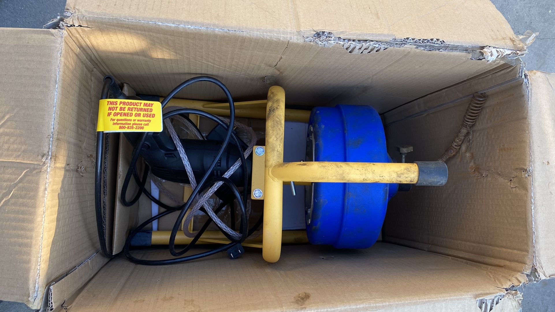 BrassCraft BC260 5/16 Inch by 50-Feet Cable Drum Machine