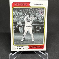Corbin Carroll Rookie Baseball Card