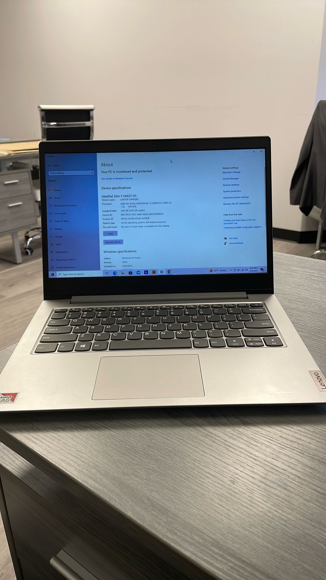 Lenovo AMD A6