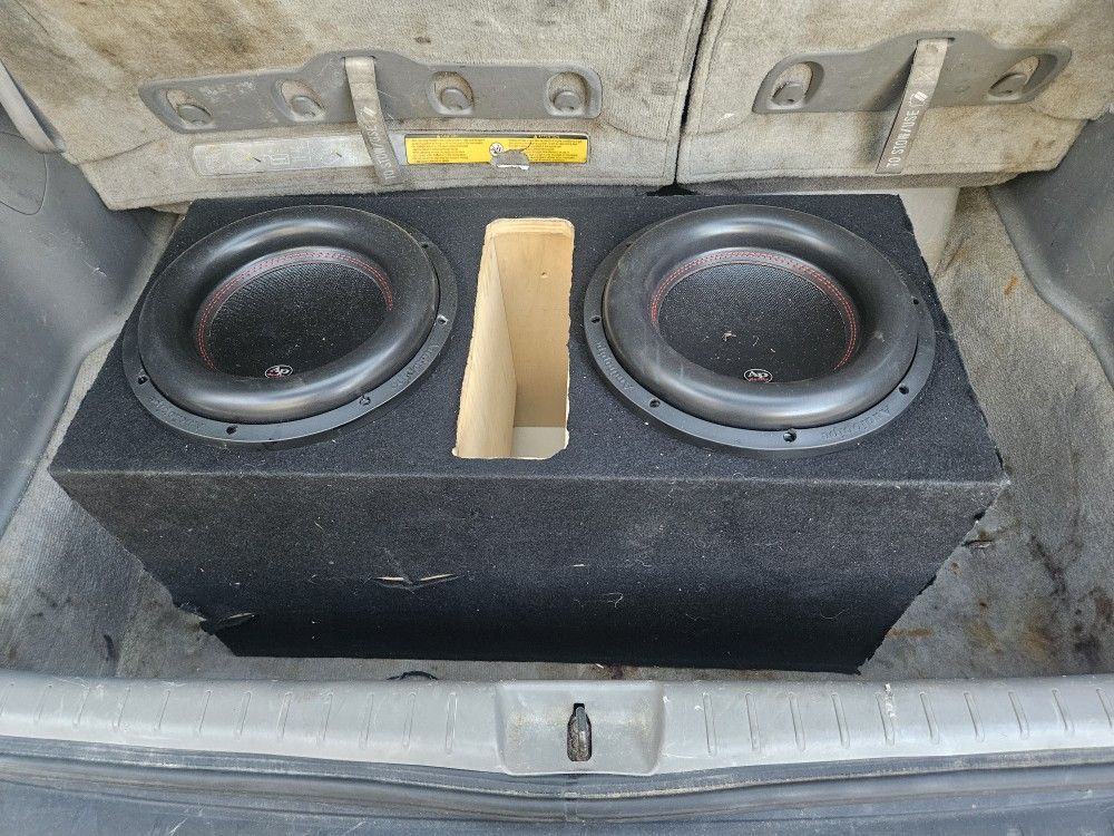 12 In Subwoofer Audio Pipe