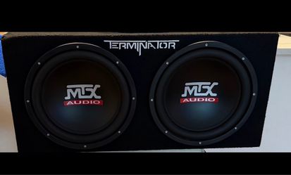 12” MTX Subs/Amplifier