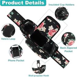 New Universal stroller organizer with insulated cup holders fits any stroller