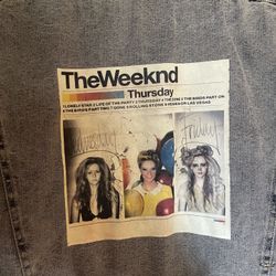 Vintage Guess Jean Jacket THE WEEKND EDITION 