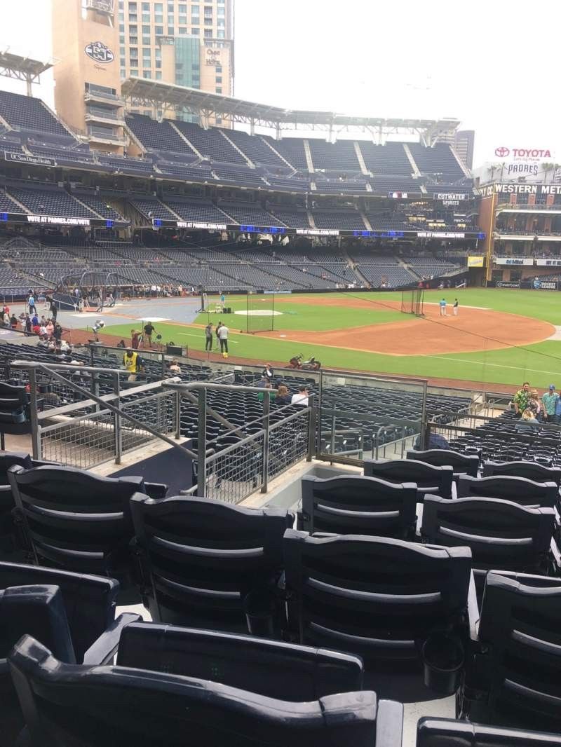 2 Tix Padres v Nationals Tue 6/25 Field Box 115 8th Row - Bobblehead Great View Great Deal!