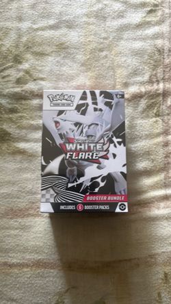 White flare booster bundle Pokemon