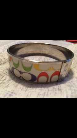 Coach bangle bracelet