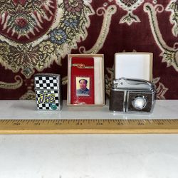 Vintage Lighters Zippo Camera & Musical Lighter