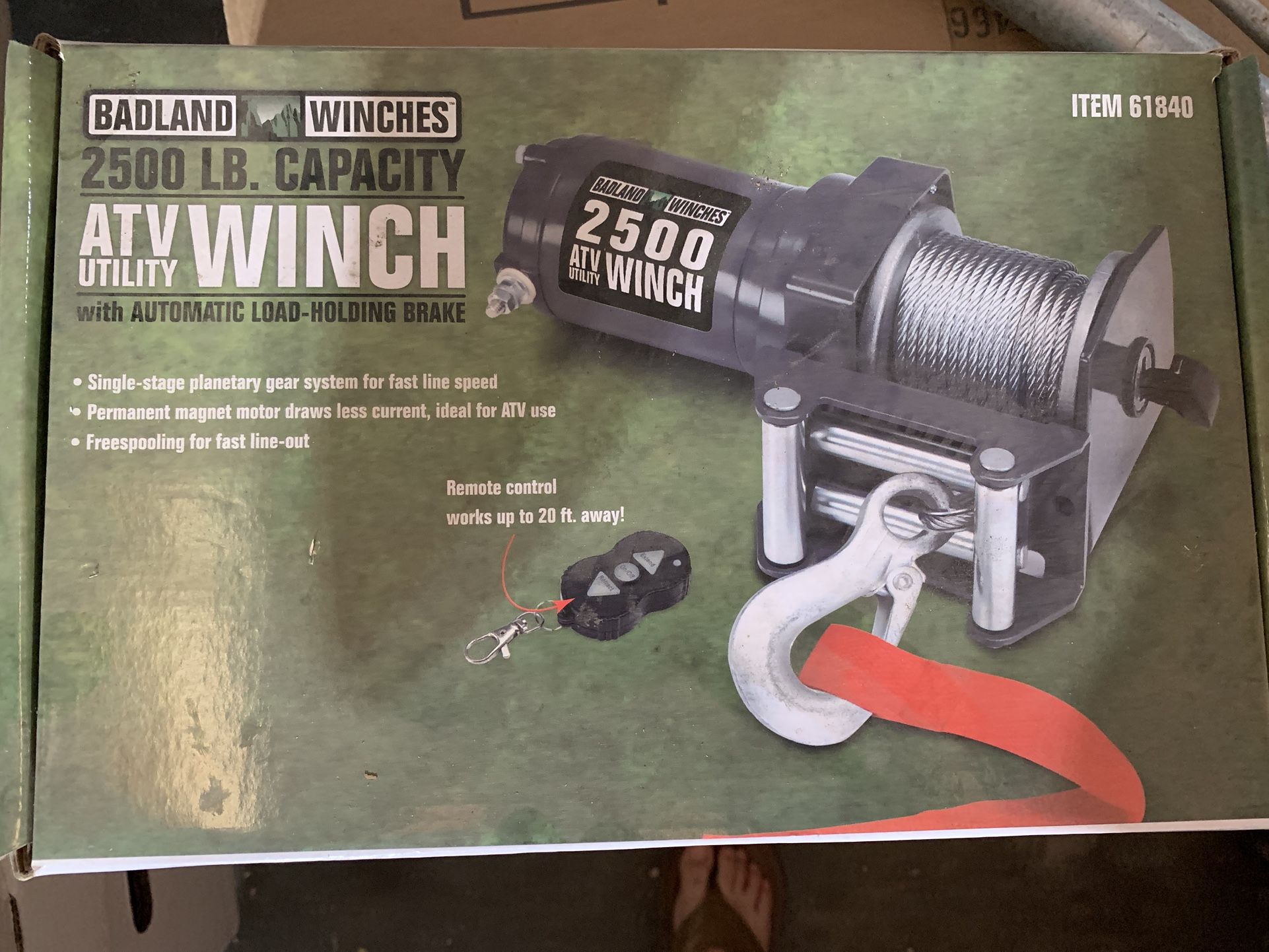 ATV Utility Winch