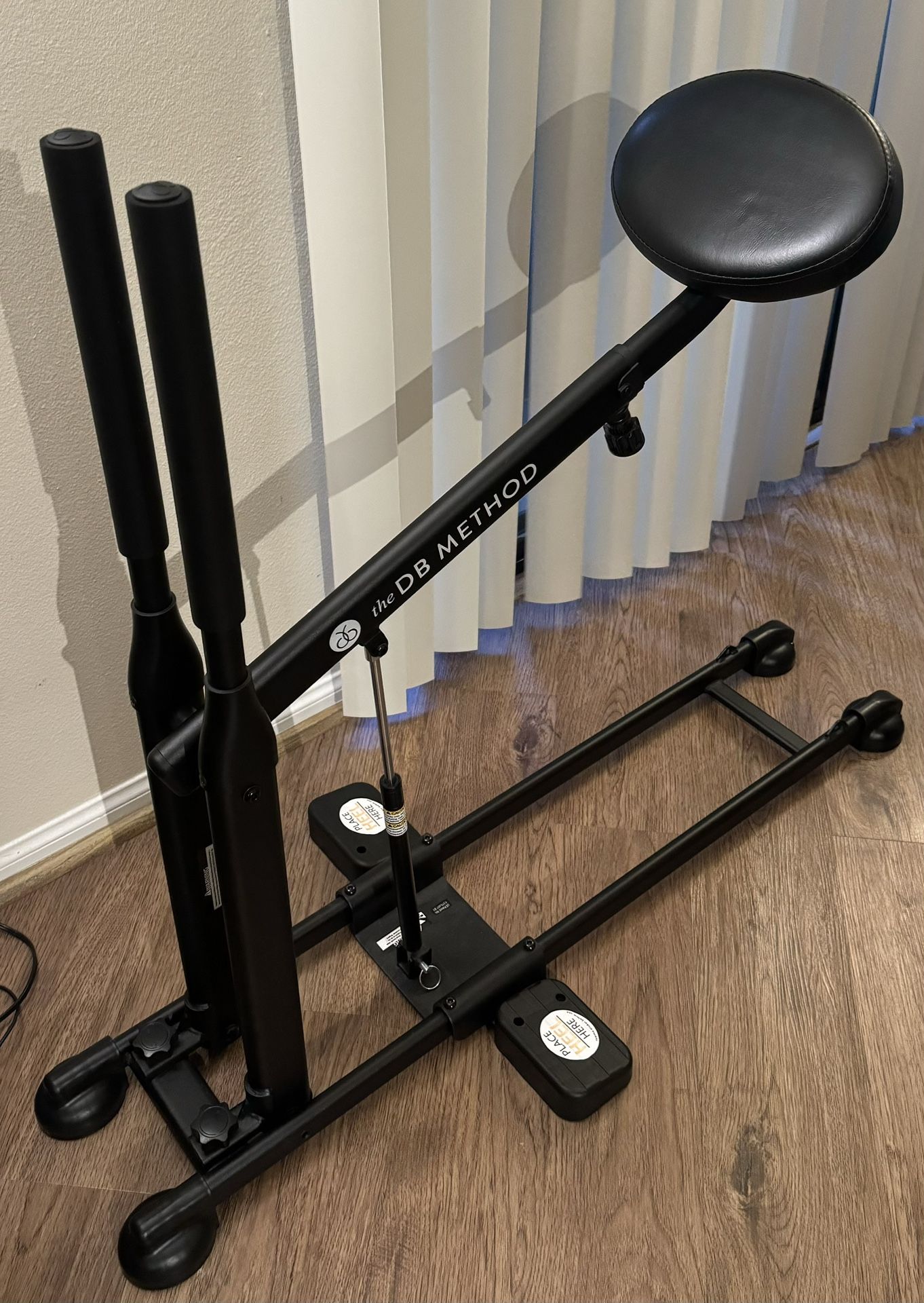 Fitness Exercise Workout, DB Method Squat Machine
