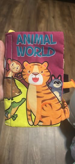 Baby tactile and TAG book