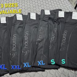 Houston Texans 3 Sizes Nike Fast Leggings $75 retail
