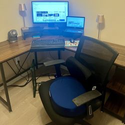 Office Desk/Chair/ Shredder -  Computer NOT iNCLUDED