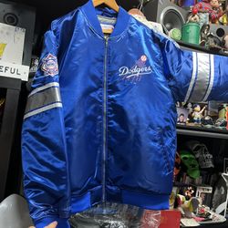 Los Angeles Dodgers Satin Jacket