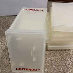 vintage Nintendo 64 clear plastic ($8 each)