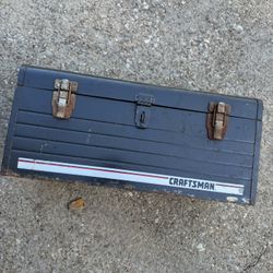 1980s Vintage Craftman Toolbox