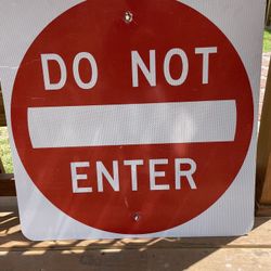 Do Not Enter Sign