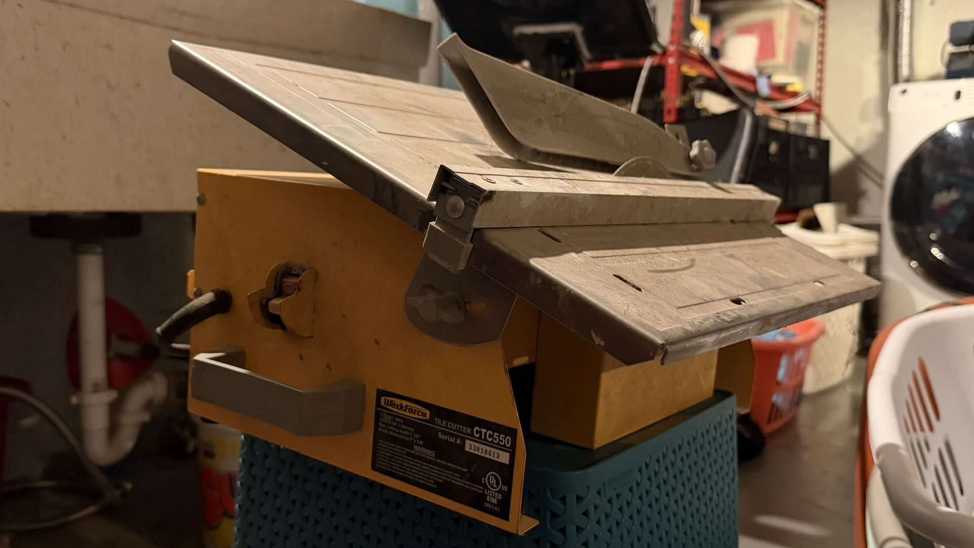 Workforce CTC550 Tabletop Tile Cutter / Wet Saw