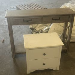 Mirror And Tables