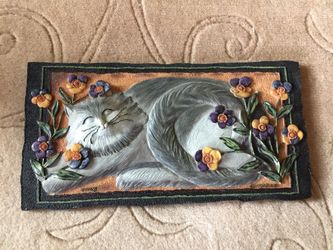 Cat plaque