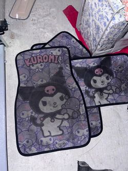 kuromi floor mats