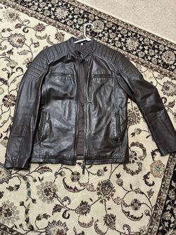 Men’s Large Leather Jackets In Black And Brown Color 