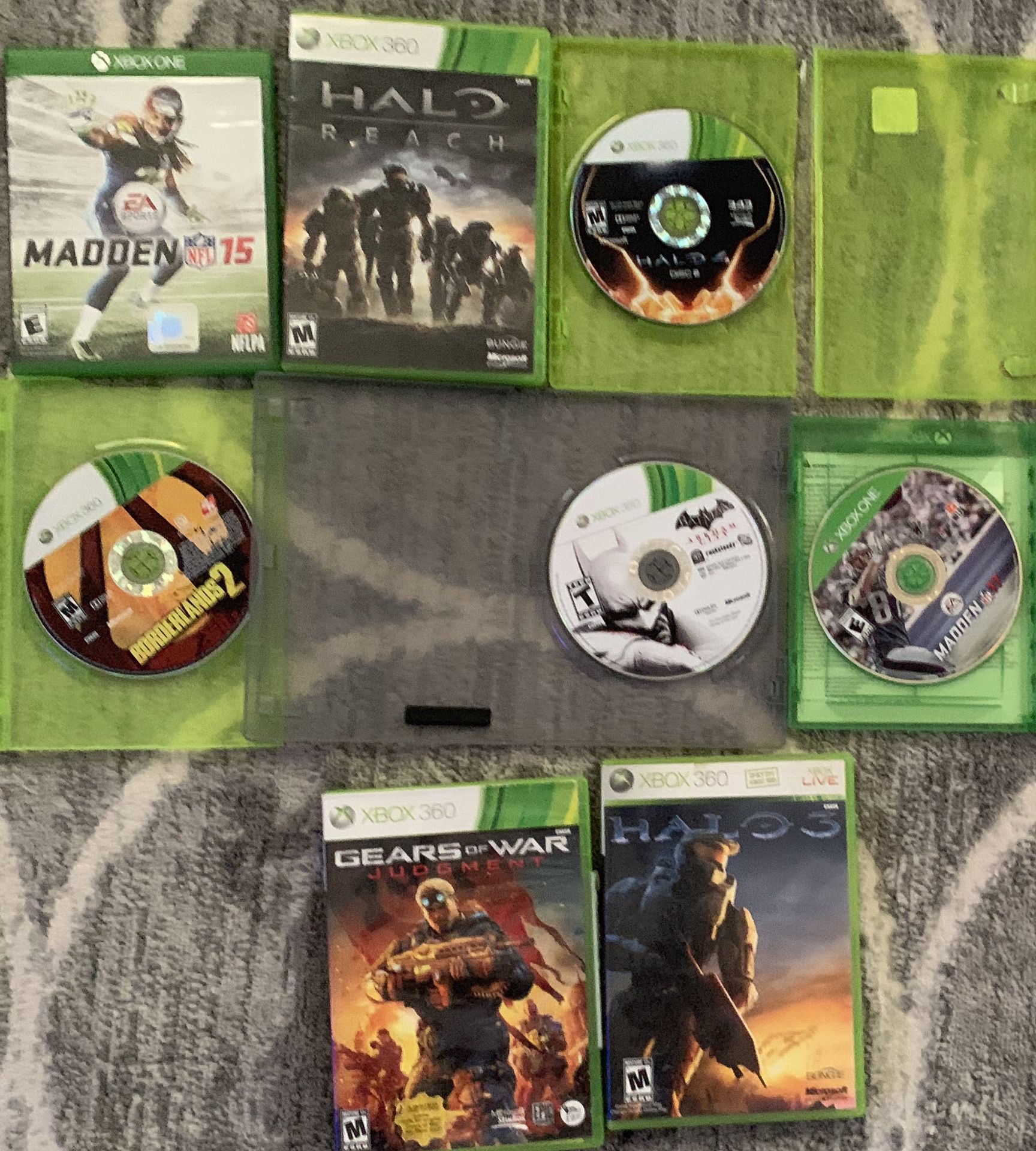Xbox 360 Xbox one games