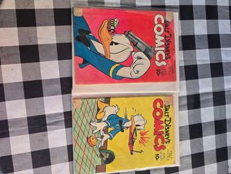2Vintage Comics Walt Disney's #9-#10