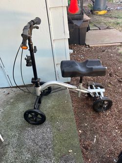 Knee Scooter Walker with Hand Brakes
