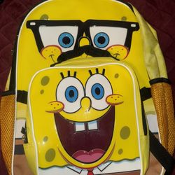 2piece Set SpongeBob Backpack Brand New