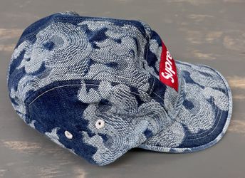 Supreme Flames Denim Camp Cap for Sale in San Antonio, TX - OfferUp