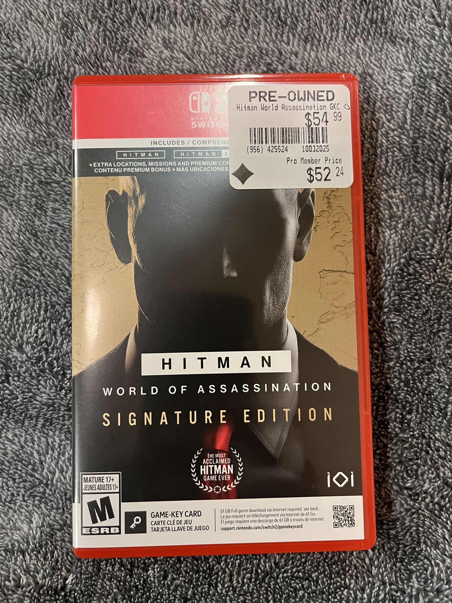Hitman World Of Assassination Switch 2